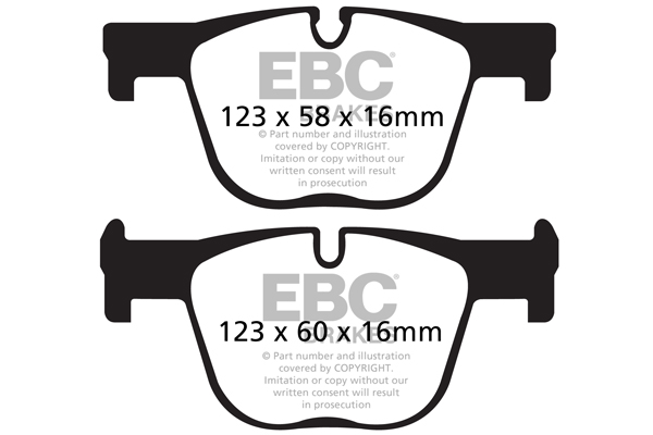 Klocki hamulcowe EBC BRAKES DP42131R