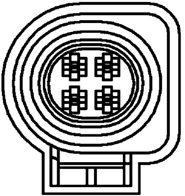Czujnik ABS HELLA 6PU 010 039-301