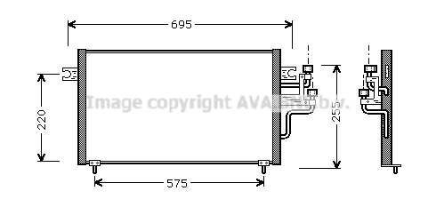 Skraplacz klimatyzacji AVA QUALITY COOLING MT5119