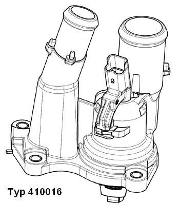 Termostat WAHLER 410016.98D