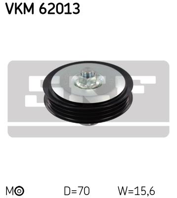 Rolka napinacza paska osprzętu SKF VKM 62013