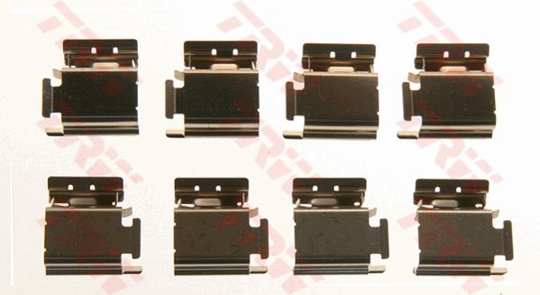 Zestaw akcesoriów montażowych  klocków hamulcowych TRW PFK413