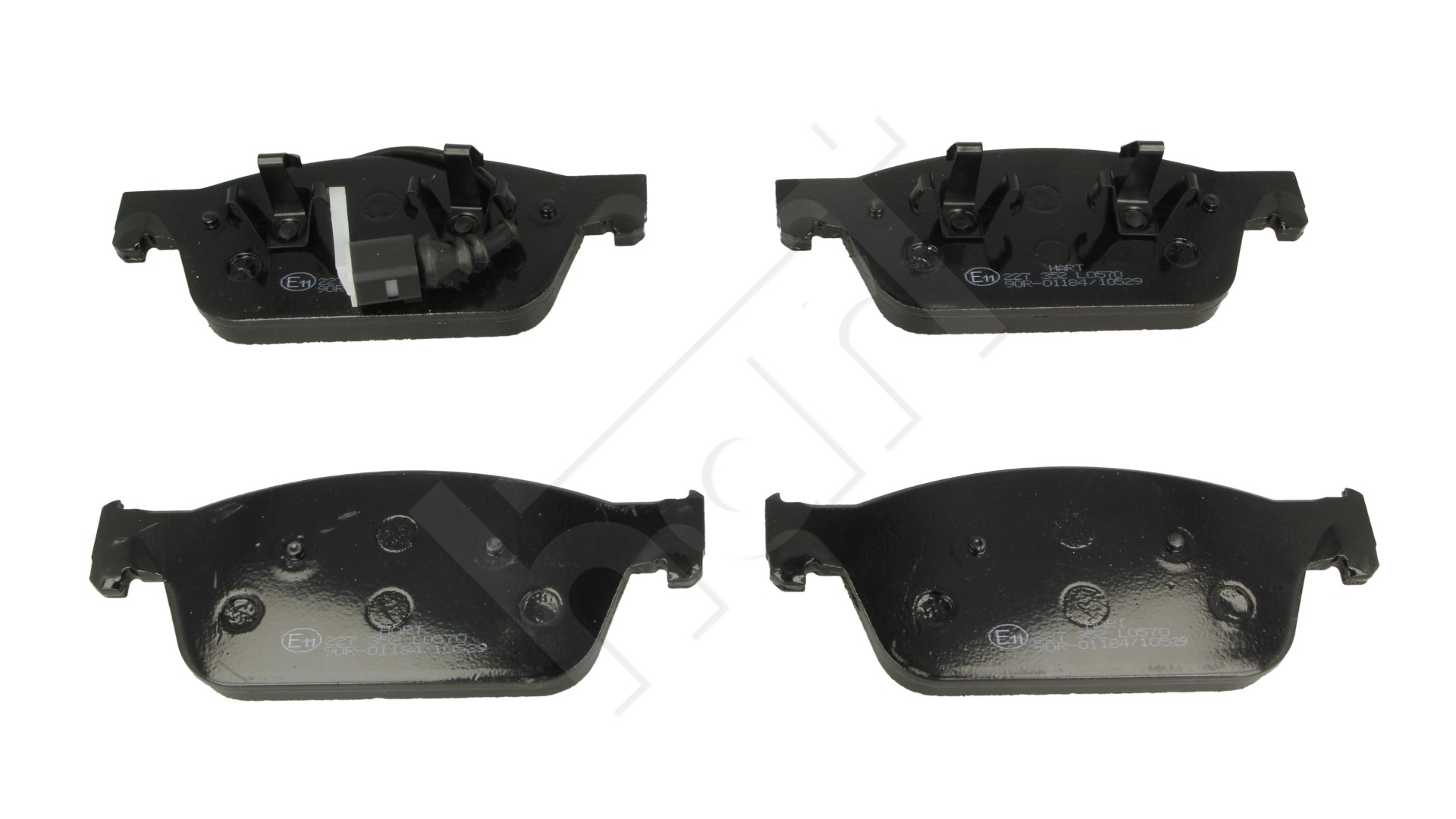 Klocki hamulcowe HART 227 352