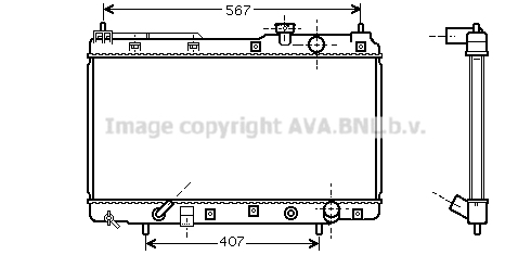 Chłodnica AVA QUALITY COOLING HDA2104