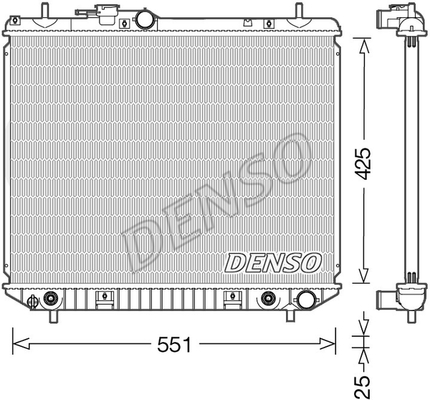 Chłodnica DENSO DRM35005