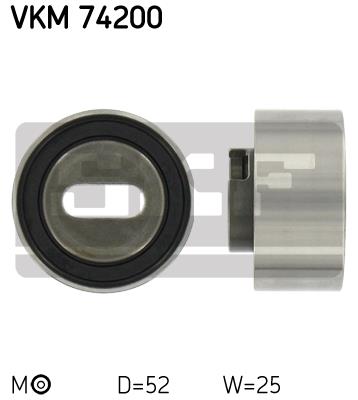 Rolka napinacza paska rozrządu SKF VKM 74200