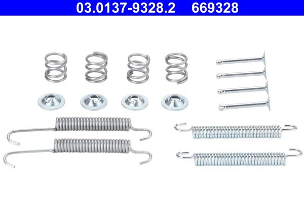 Zestaw montażowy szczęk hamulcowych ATE 03.0137-9328.2