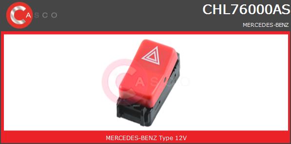 Włącznik świateł awaryjnych CASCO CHL76000AS
