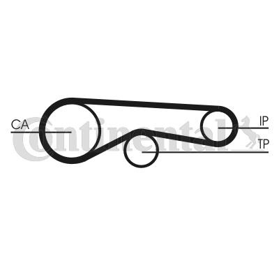 Pasek rozrządu CONTITECH CT1118