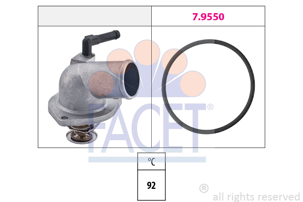 Termostat FACET 7.8157