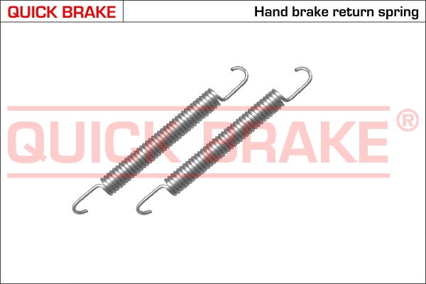 Zestaw montażowy szczęk hamulcowych QUICK BRAKE 105-0480