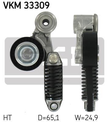Rolka napinacza paska osprzętu SKF VKM 33309