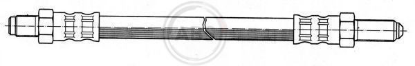 Przewód hamulcowy elastyczny A.B.S. SL 2831