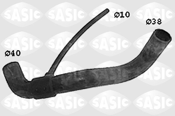 Przewód układu chłodzenia SASIC SWH4186