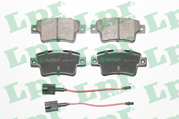 Klocki hamulcowe LPR 05P1677
