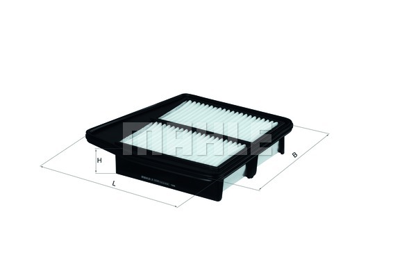 Filtr powietrza KNECHT LX 2835