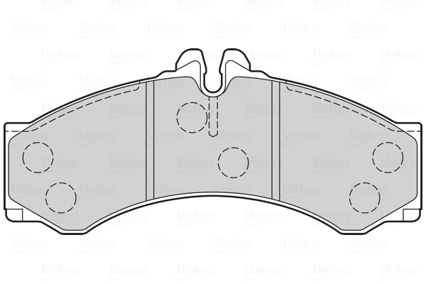 Klocki hamulcowe VALEO 302089