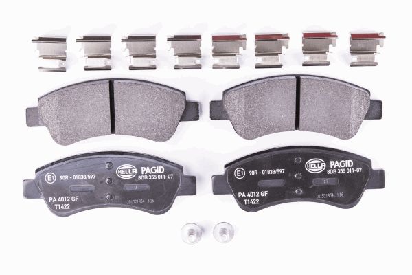Klocki hamulcowe HELLA 8DB 355 011-071