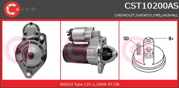 Rozrusznik CASCO CST10200AS