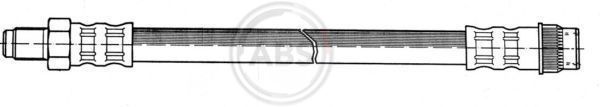 Przewód hamulcowy elastyczny A.B.S. SL 4861