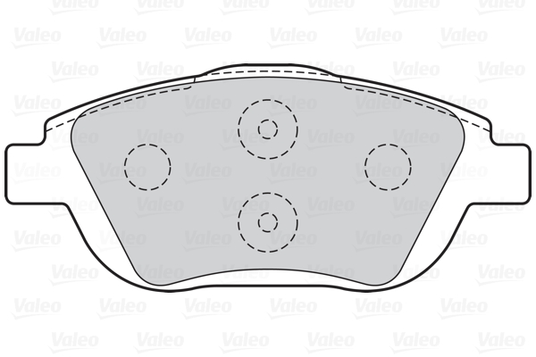 Klocki hamulcowe VALEO 302218