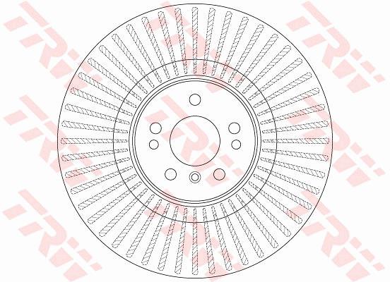 Tarcza hamulcowa TRW DF6456S