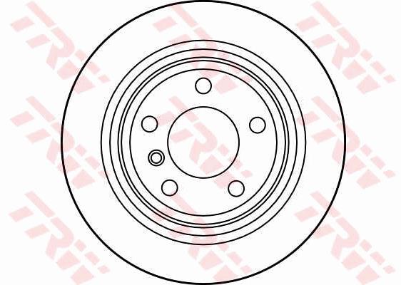 Tarcza hamulcowa TRW DF2768