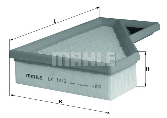 Filtr powietrza MAHLE LX 1213