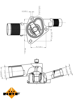 Termostat NRF 725009