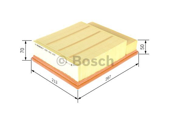 Filtr powietrza BOSCH F 026 400 437