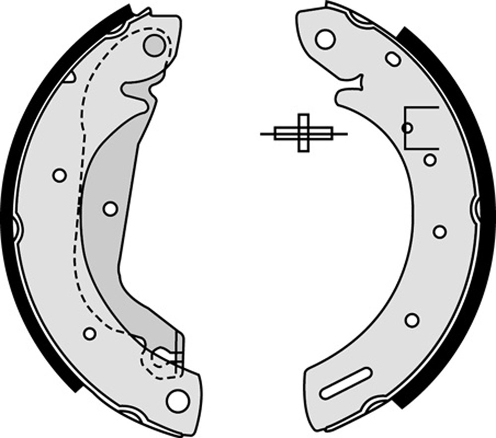 Szczęki hamulcowe BREMBO S 23 577