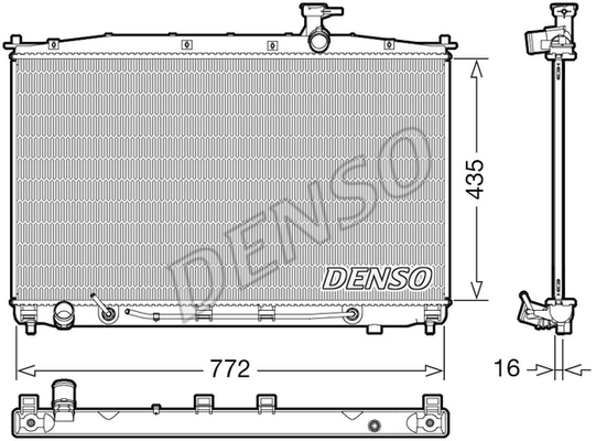 Chłodnica DENSO DRM41024