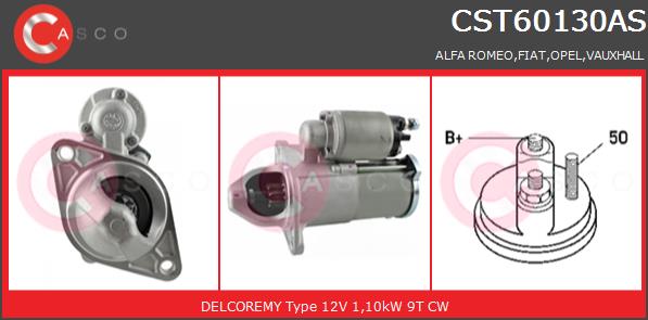 Rozrusznik CASCO CST60130AS