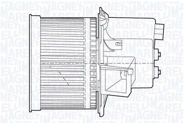 Wentylator wnętrza MAGNETI MARELLI 069412655010