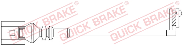 Czujnik zużycia klocków QUICK BRAKE WS 0430 A