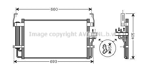 Skraplacz klimatyzacji AVA QUALITY COOLING HY5092D