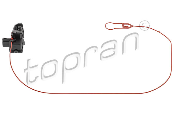 Element ustalający zamka centralnego TOPRAN 116 683