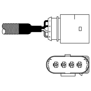 Sonda lambda DELPHI ES10978-12B1