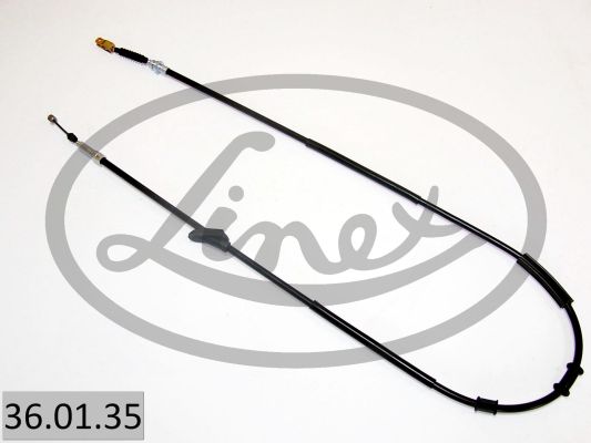 Linka hamulca ręcznego LINEX 36.01.35