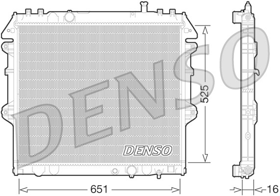 Chłodnica DENSO DRM50069