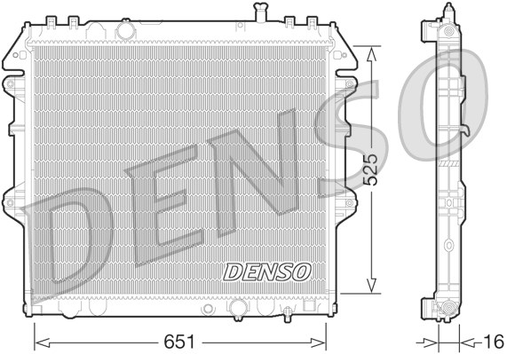 Chłodnica DENSO DRM50069