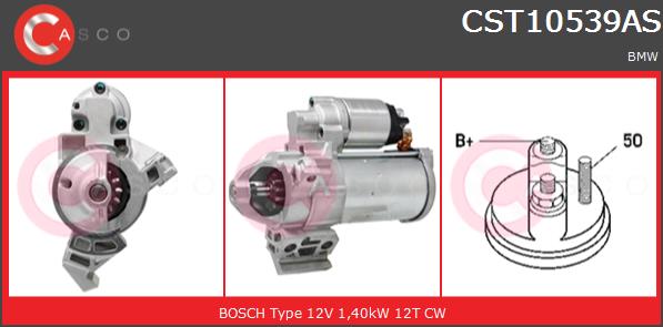 Rozrusznik CASCO CST10539AS