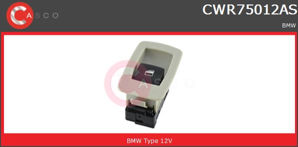 Przełącznik podnośnika szyby CASCO CWR75012AS