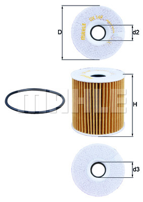 Filtr oleju KNECHT OX 149D