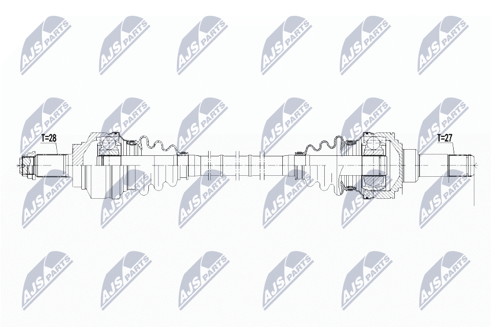 Dystans gumowy, resorowanie NTY AB-MS-006
