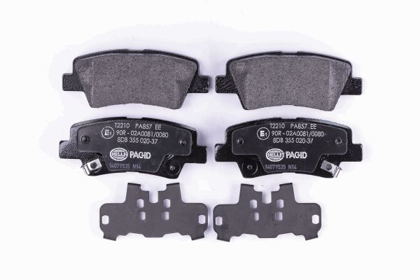 Klocki hamulcowe HELLA 8DB 355 020-371