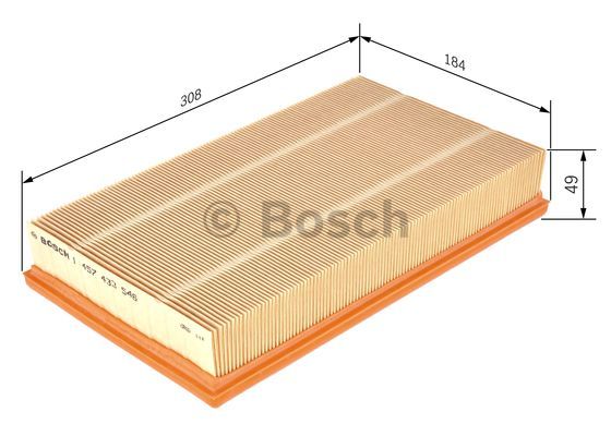 Filtr powietrza BOSCH 1 457 433 546