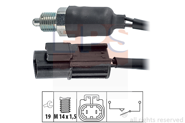 Włącznik świateł cofania EPS 1.860.116