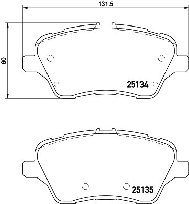 Klocki hamulcowe HELLA 8DB 355 020-621