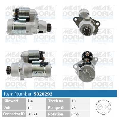 Rozrusznik MEAT & DORIA 5020292